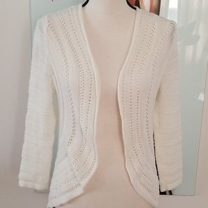 Ivory colored cardigan
